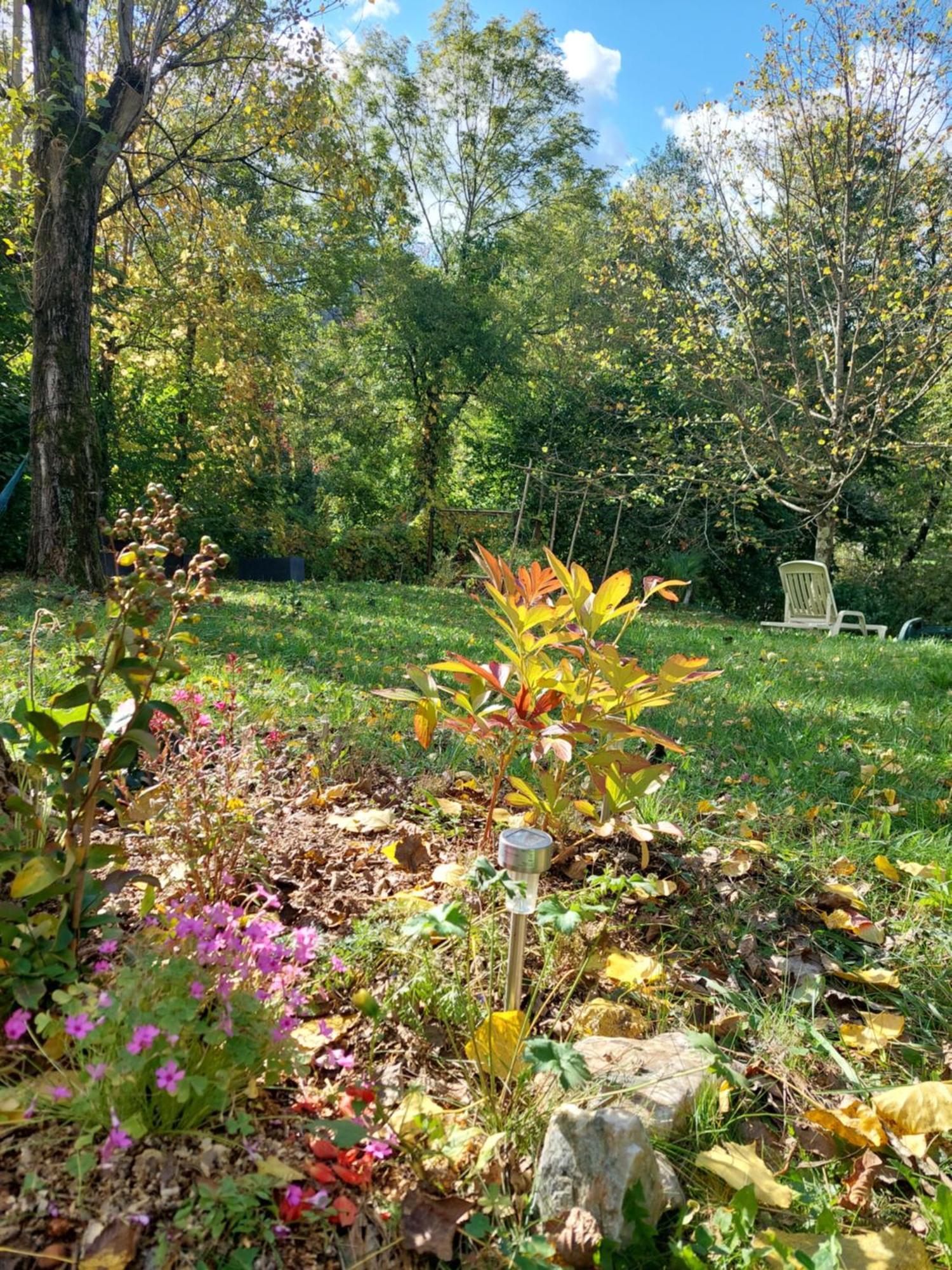 Gite Et Jardin En Bord De Riviere Saumane Exteriér fotografie