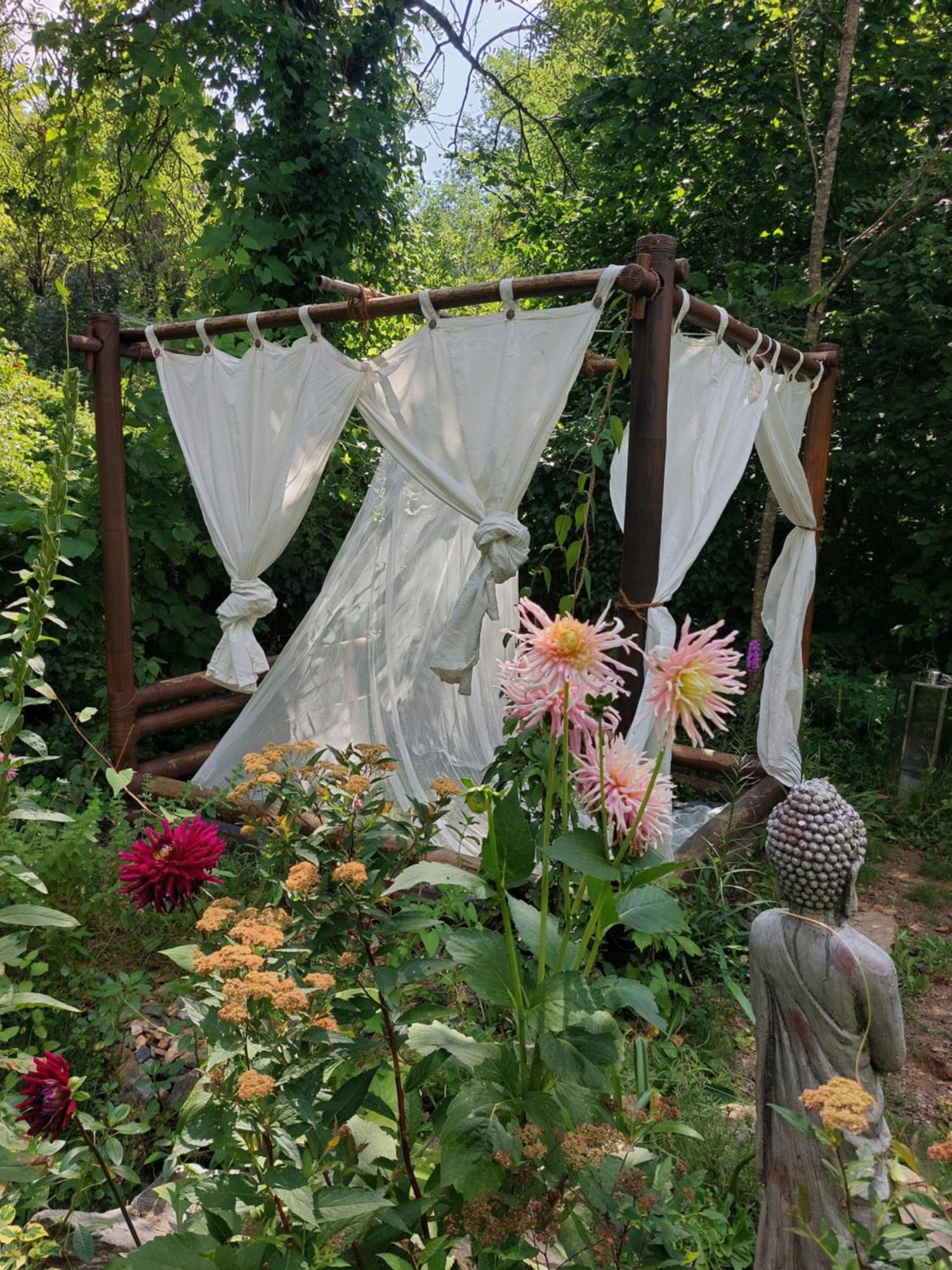 Gite Et Jardin En Bord De Riviere Saumane Exteriér fotografie